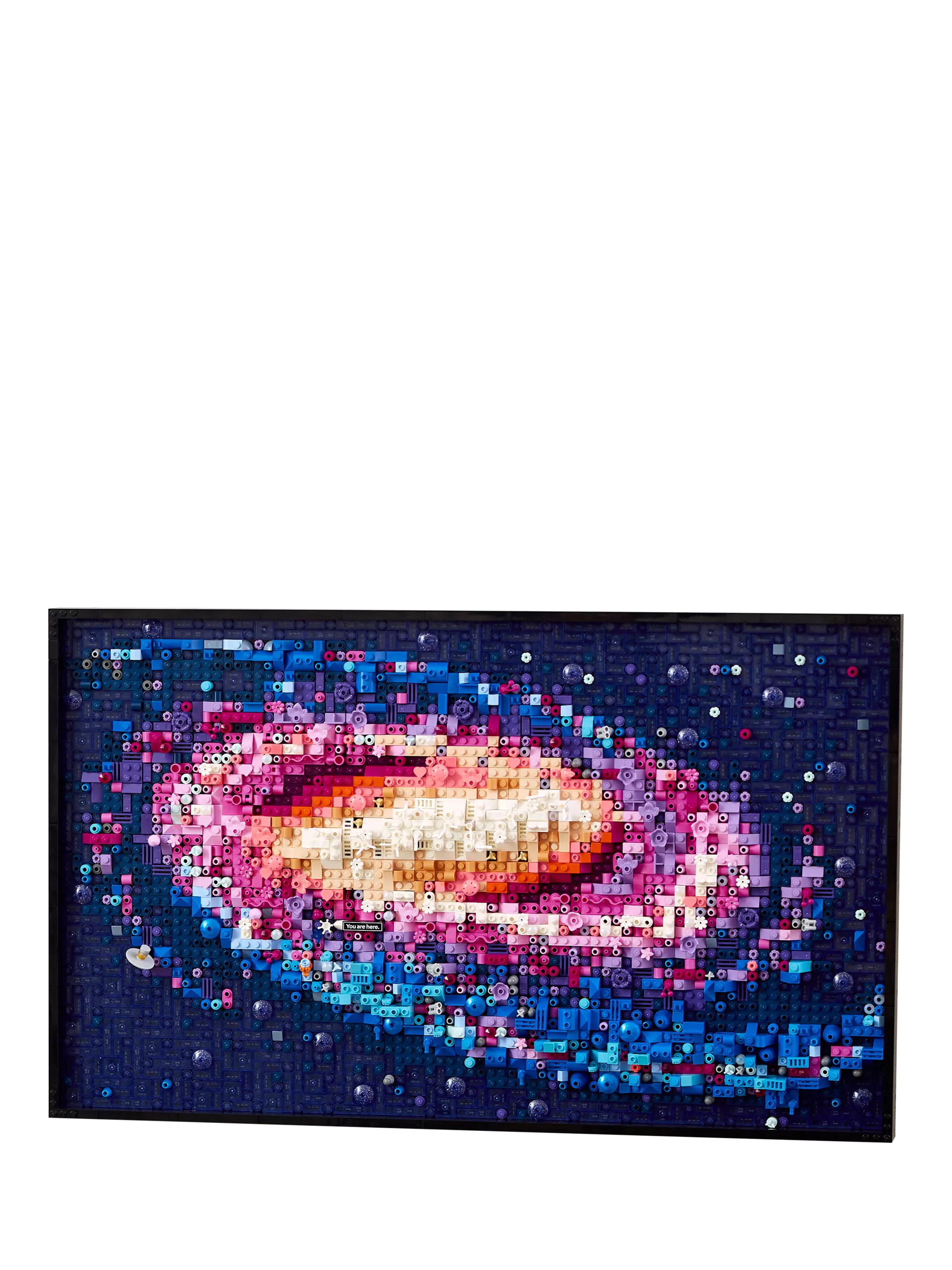 LEGO The Milky Way Galaxy wall art building kit, UK version