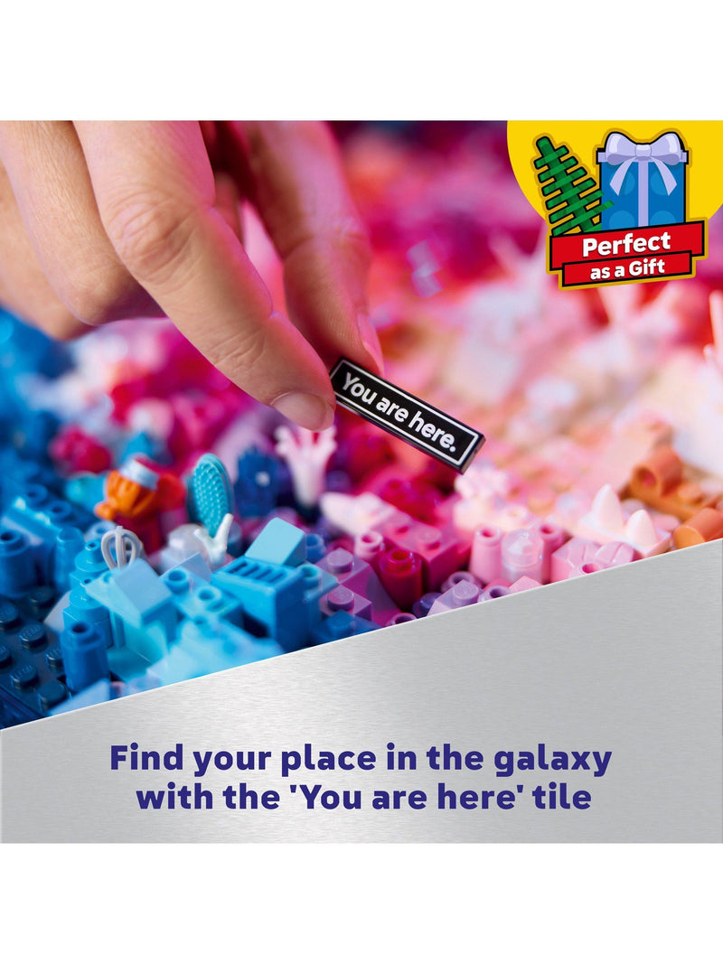 LEGO Milky Way Galaxy wall art building kit with 3,091 pieces, UK version
