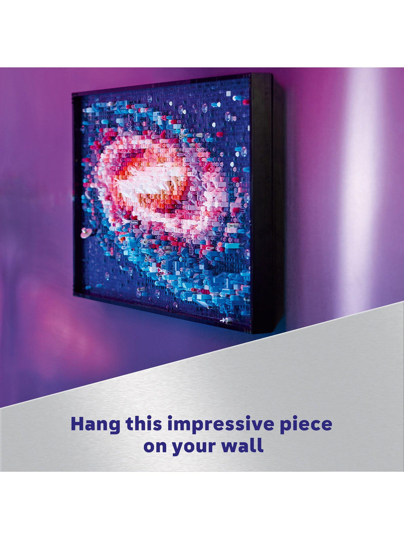 LEGO The Milky Way Galaxy wall art building kit, UK version