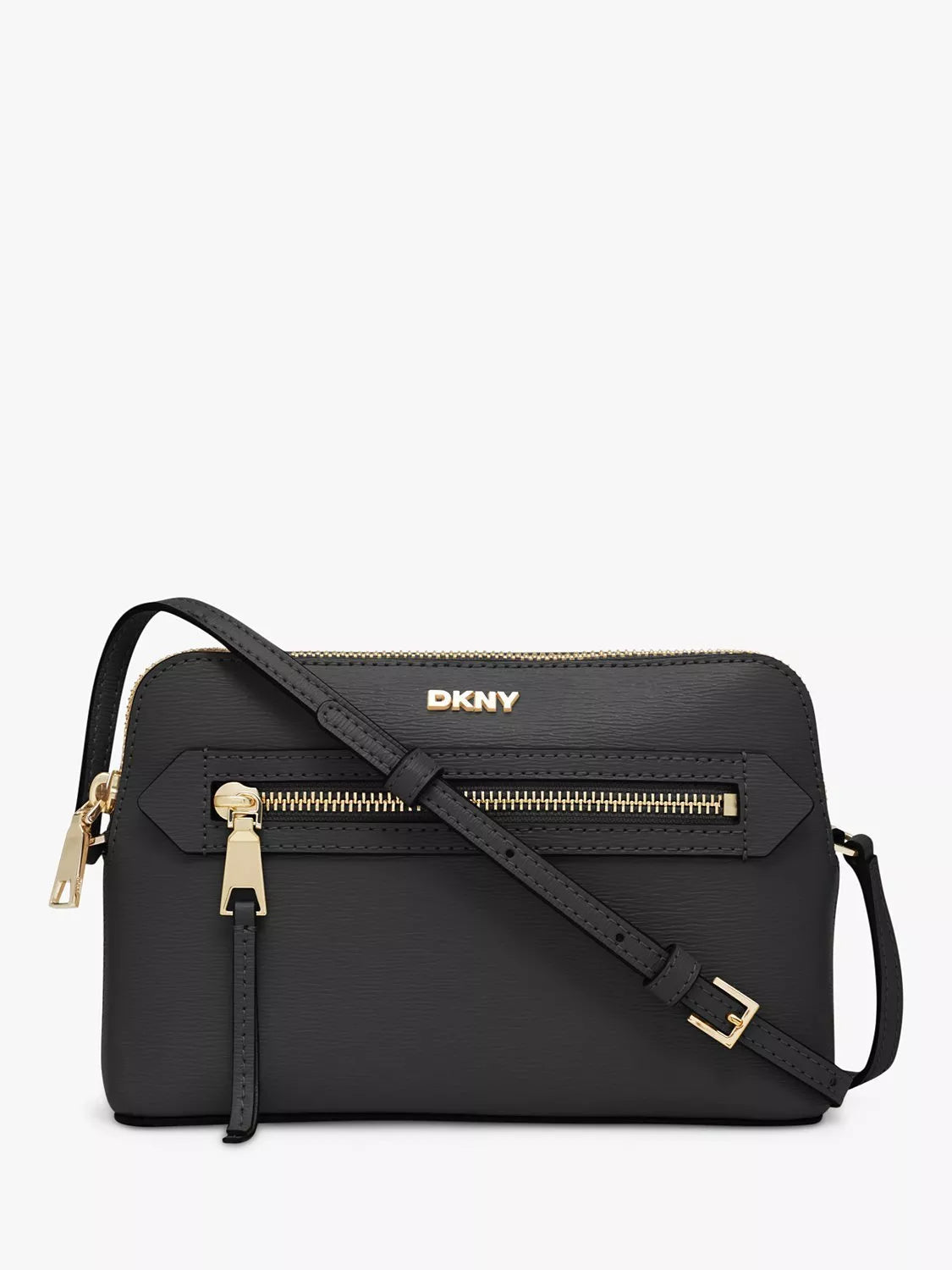 DKNY Bryant leather cross body bag 22cm - British product