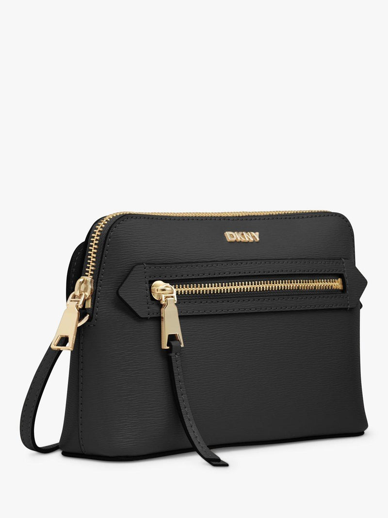 DKNY Bryant leather cross body bag 22cm - British product