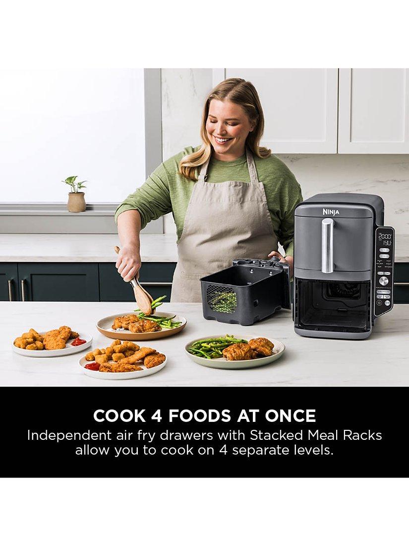 Ninja Double Stack XL 2-Drawer Air Fryer in Grey, imported from the UK