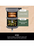 Ninja Double Stack XL 2-Drawer Air Fryer in Grey, imported from the UK