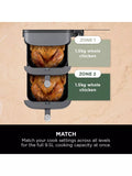 Ninja Double Stack XL 2-Drawer Air Fryer in Grey, imported from the UK