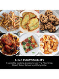 Ninja Double Stack XL 2-Drawer Air Fryer in Grey, imported from the UK