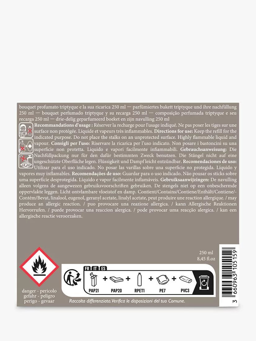 Esteban cedar reed diffuser 250ml refillable (British brand)