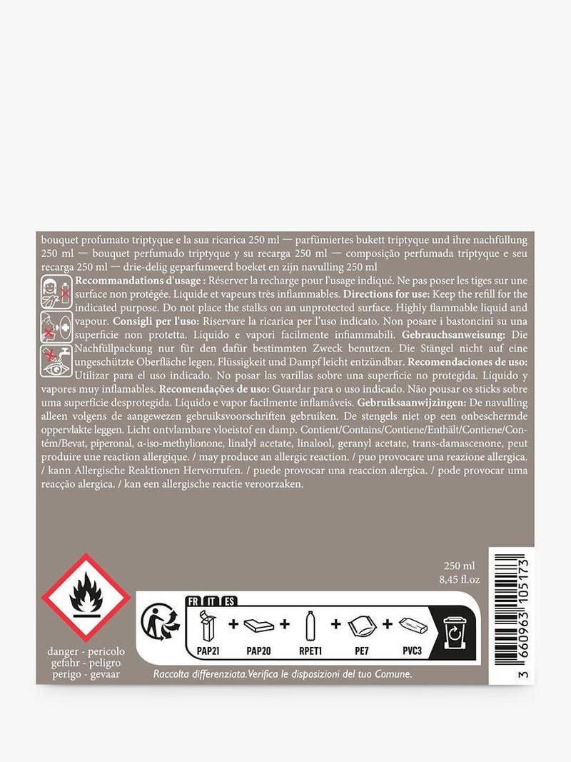Esteban reed diffuser Iris Cashmere 250ml, imported from the UK
