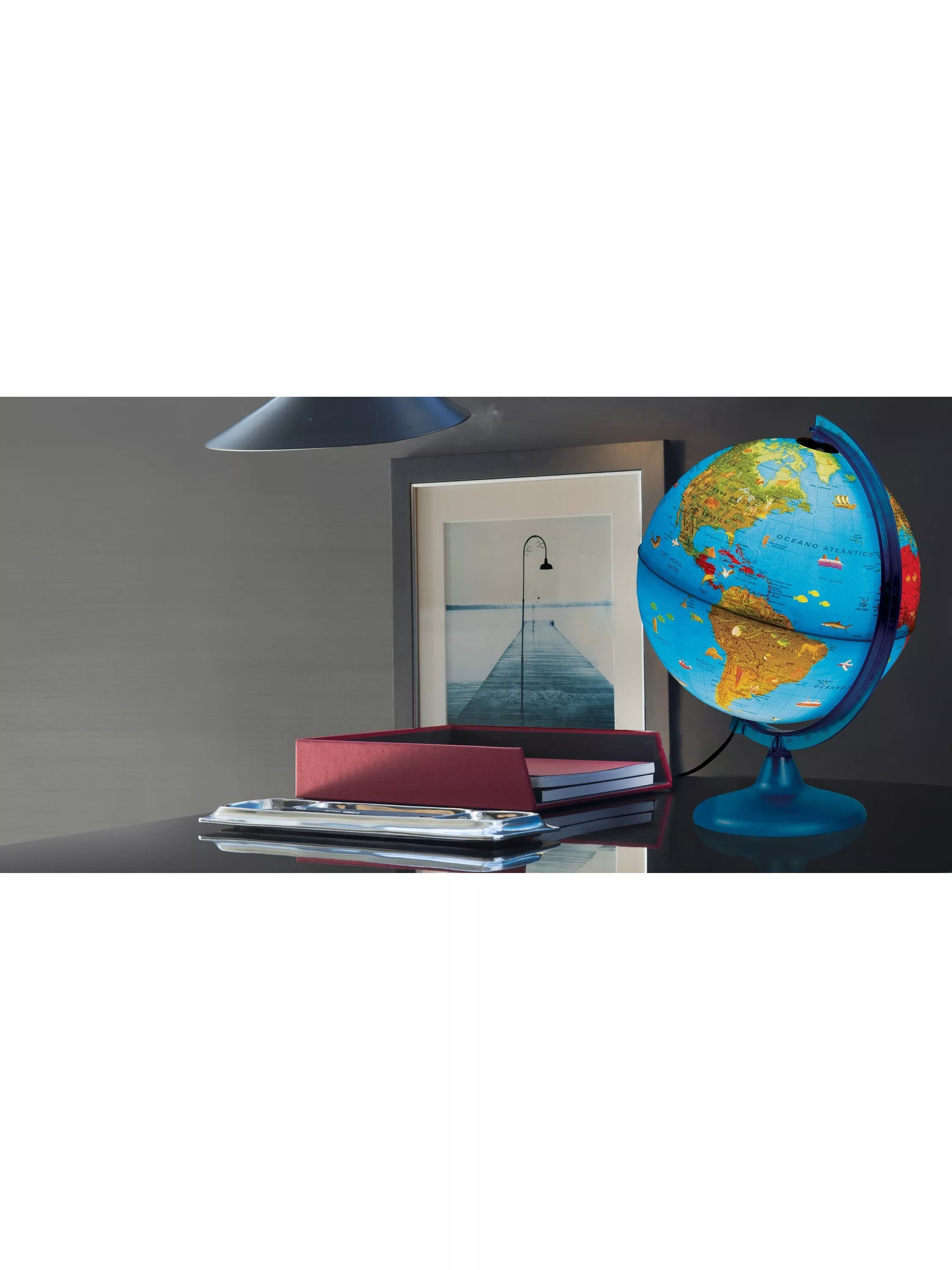 Nova Rico illuminated children's globe with animals 25cm, UK version