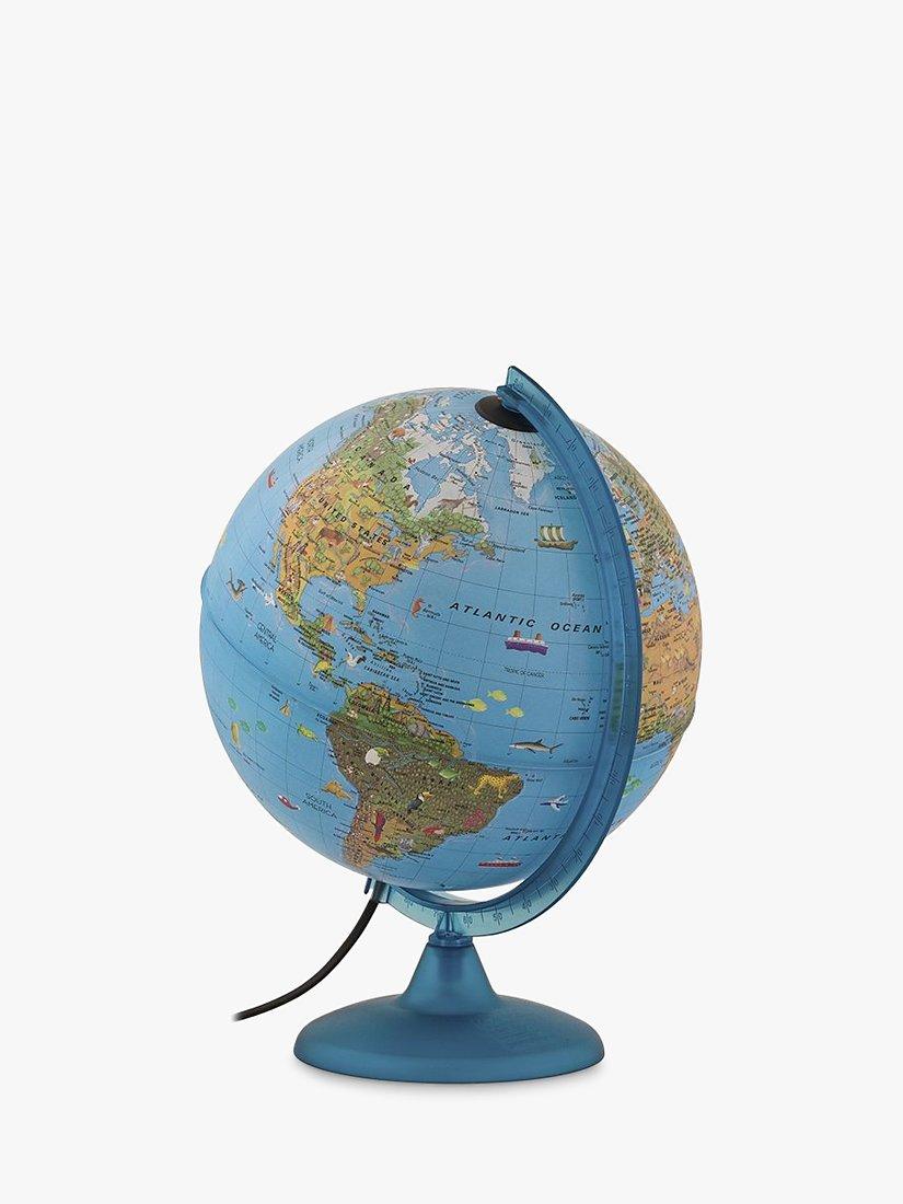 Nova Rico illuminated children's globe with animals 25cm, UK version