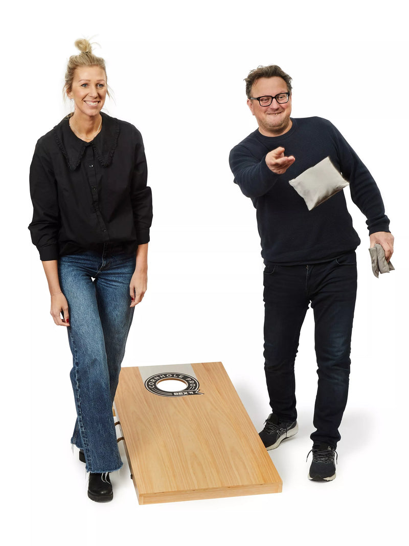 Bex Cornhole Pro garden game with competition beanbags (British brand)