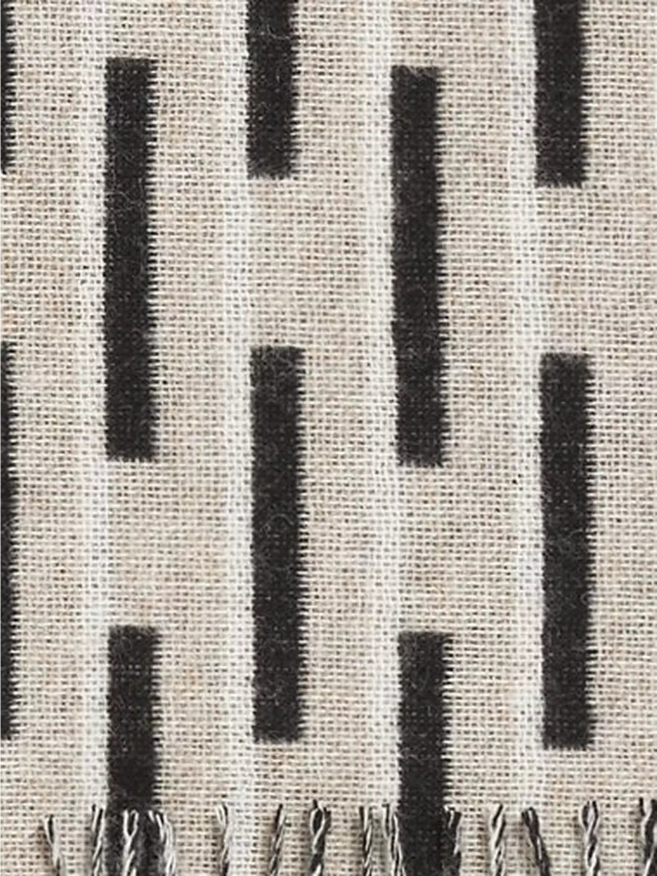John Lewis Shetland Base Throw - Putty