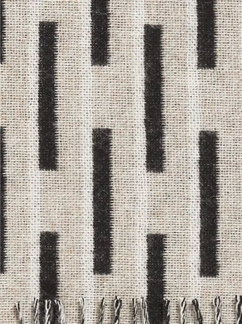 John Lewis Shetland Base Throw - Putty