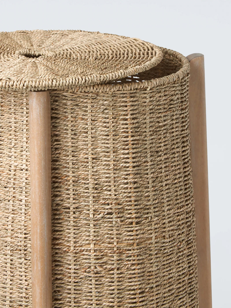 John Lewis seagrass laundry basket natural 68cm, UK version