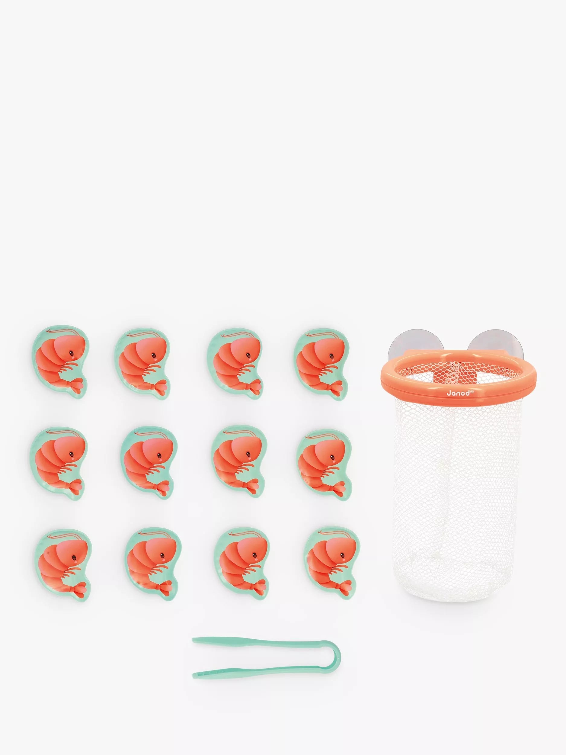 Janod Shrimp Catcher Bath Toy, UK version
