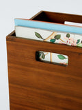 John Lewis mid-century timber storage box medium, UK version