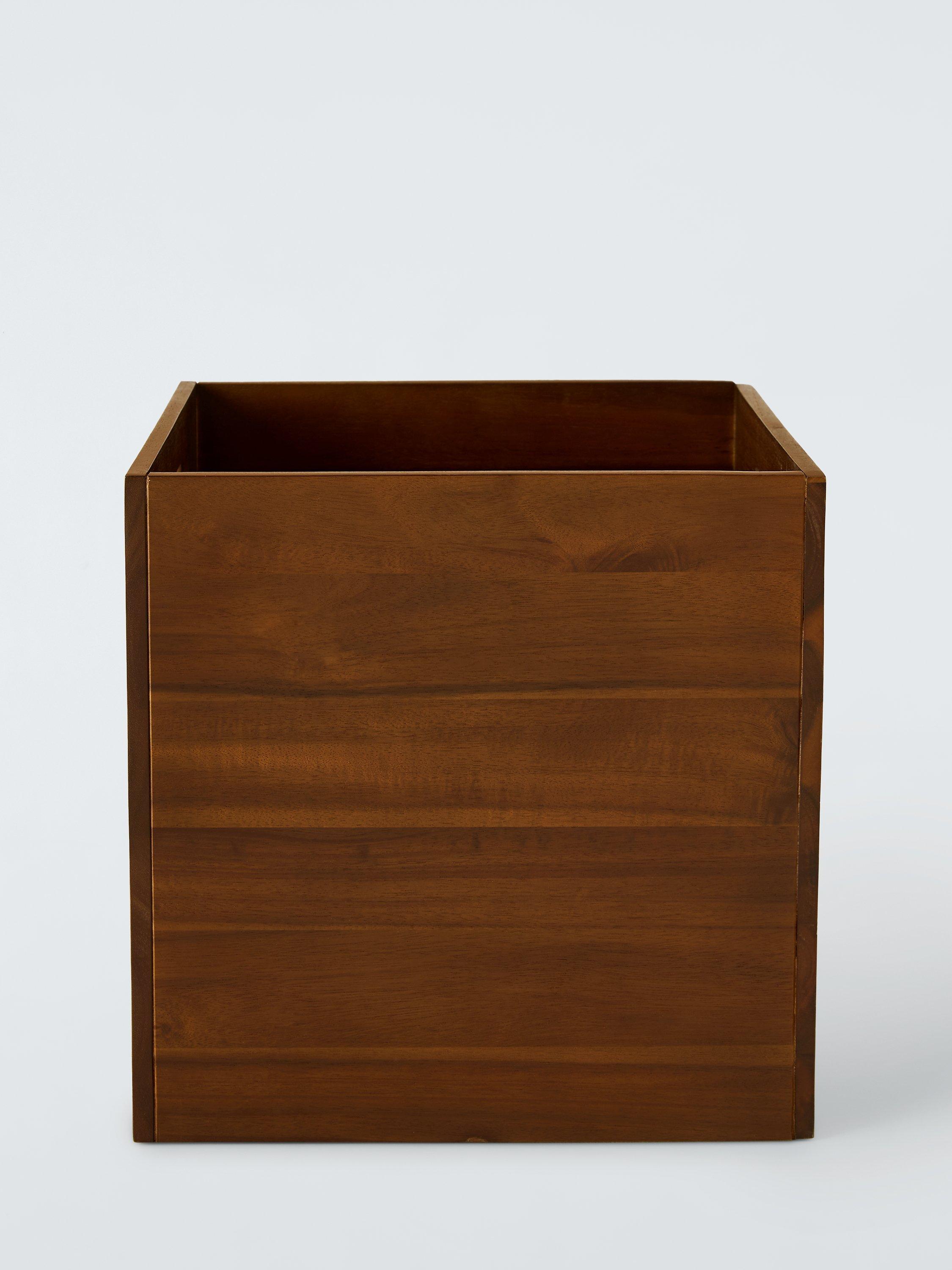 John Lewis mid-century timber storage box large (British brand)