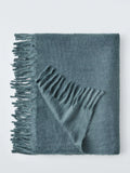 John Lewis Mohair Effect Plain Throw