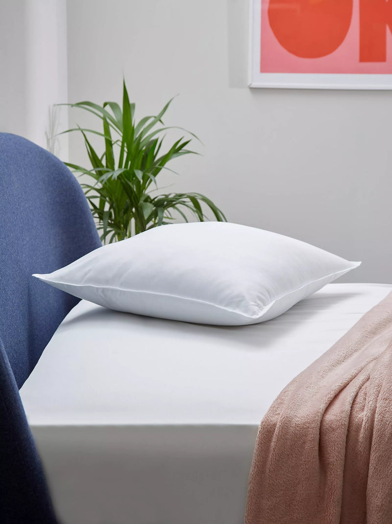 John Lewis synthetic square pillow medium washable, UK version