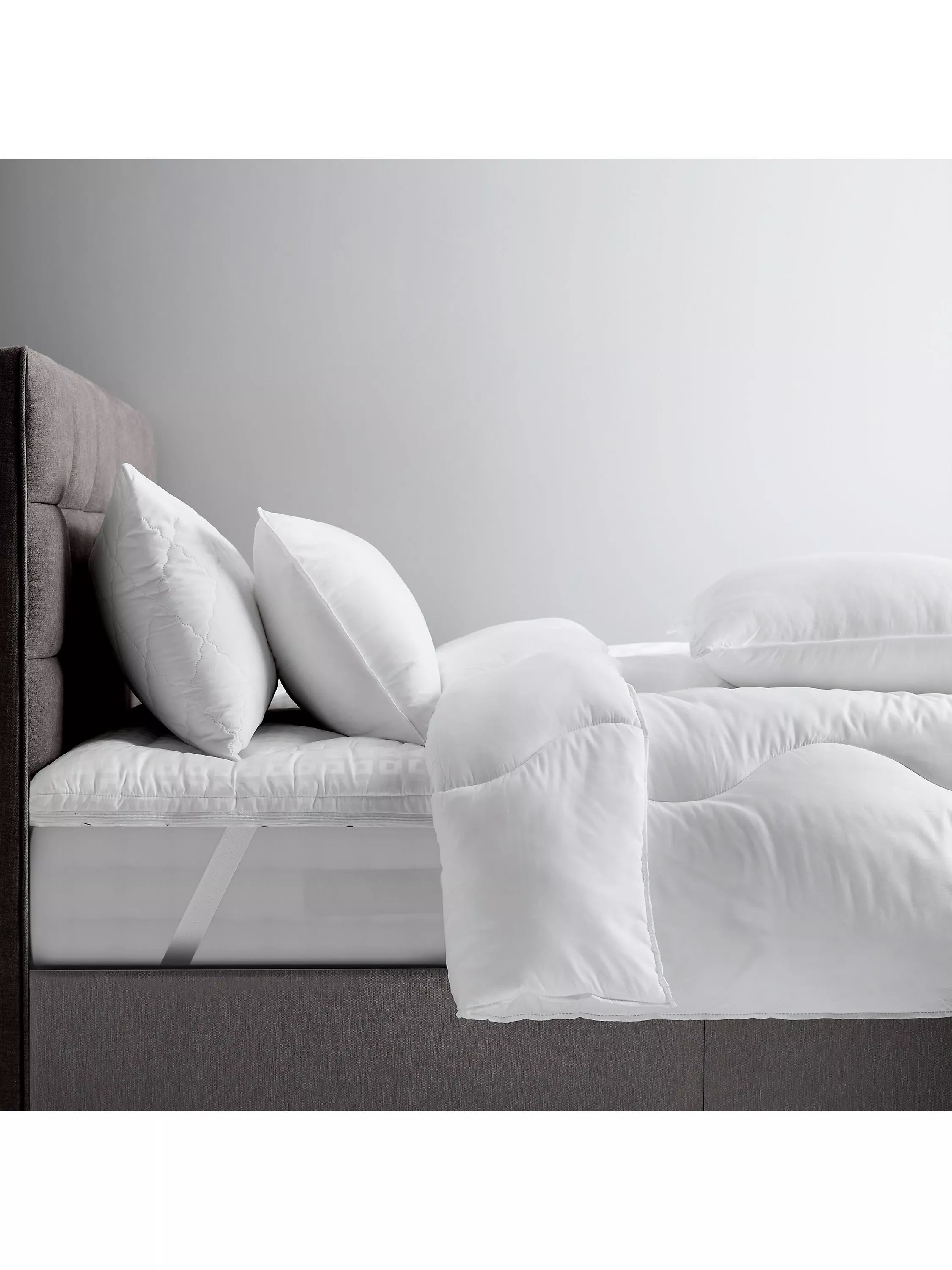 John Lewis synthetic square pillow medium washable, UK version