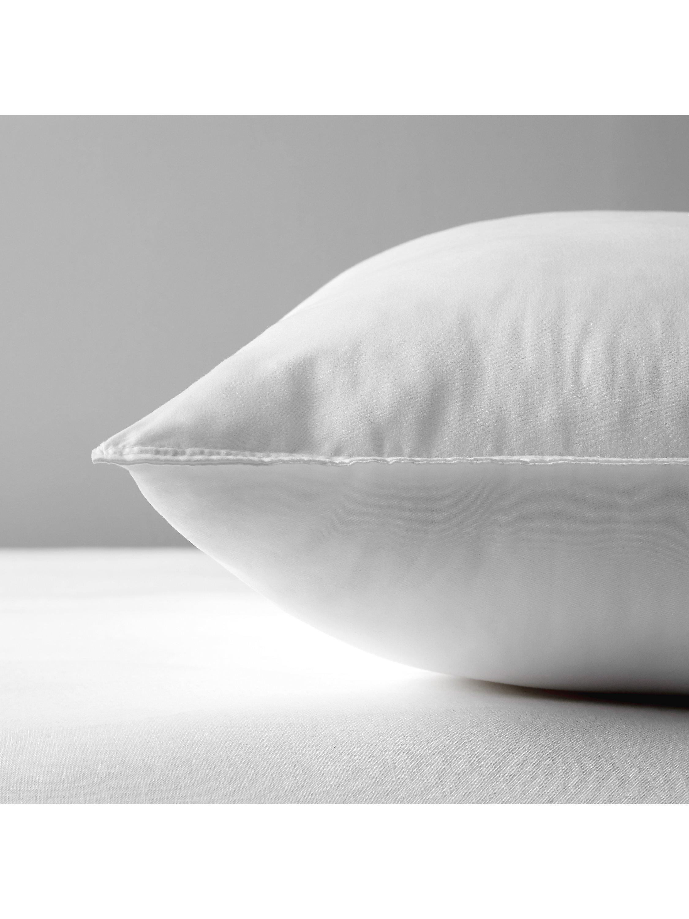 John Lewis synthetic soft touch washable king pillow medium, UK version