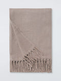 John Lewis Mohair Effect Plain Throw