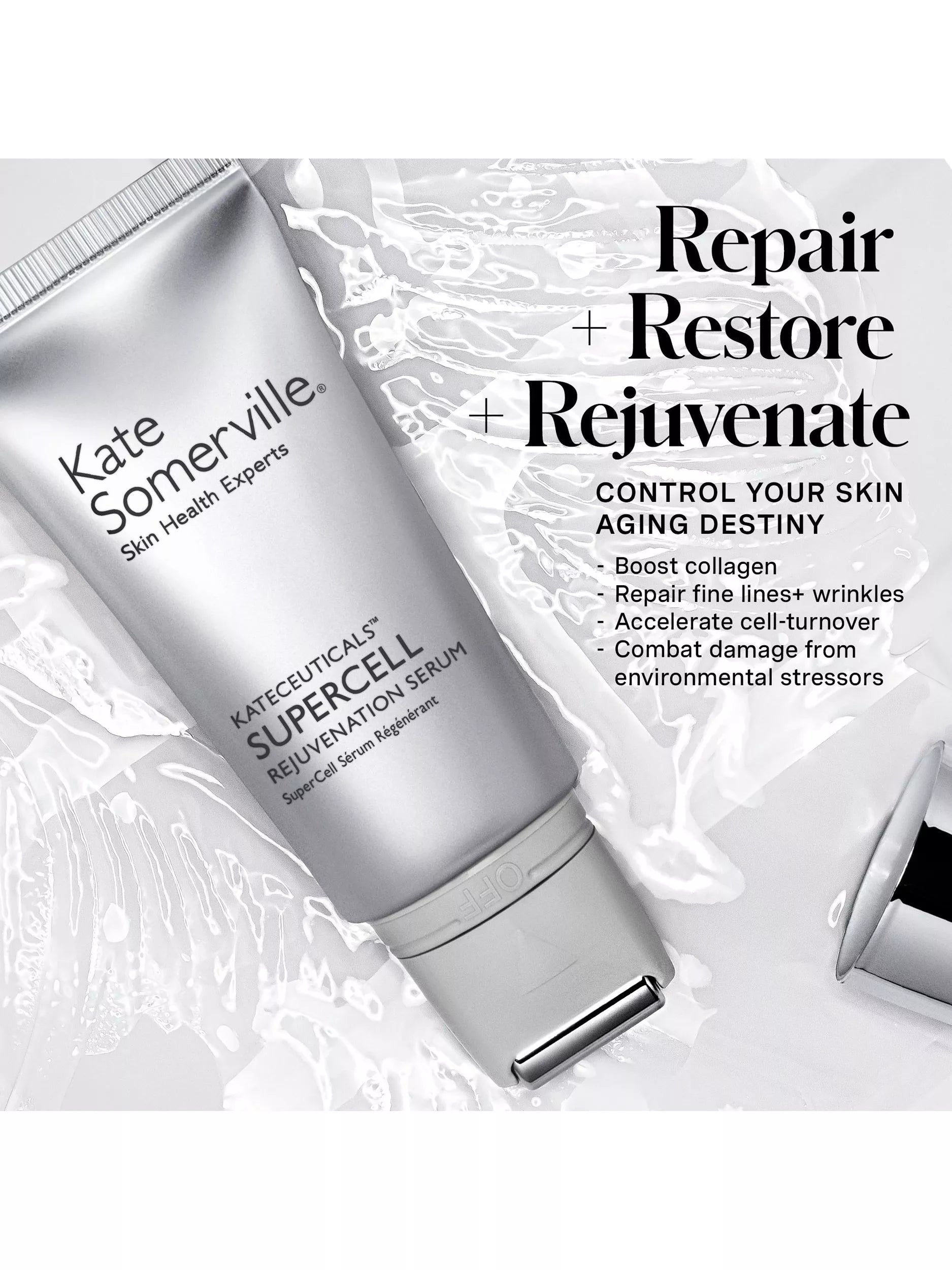 Kate Somerville SuperCell Rejuvenation Serum 30ml, UK version