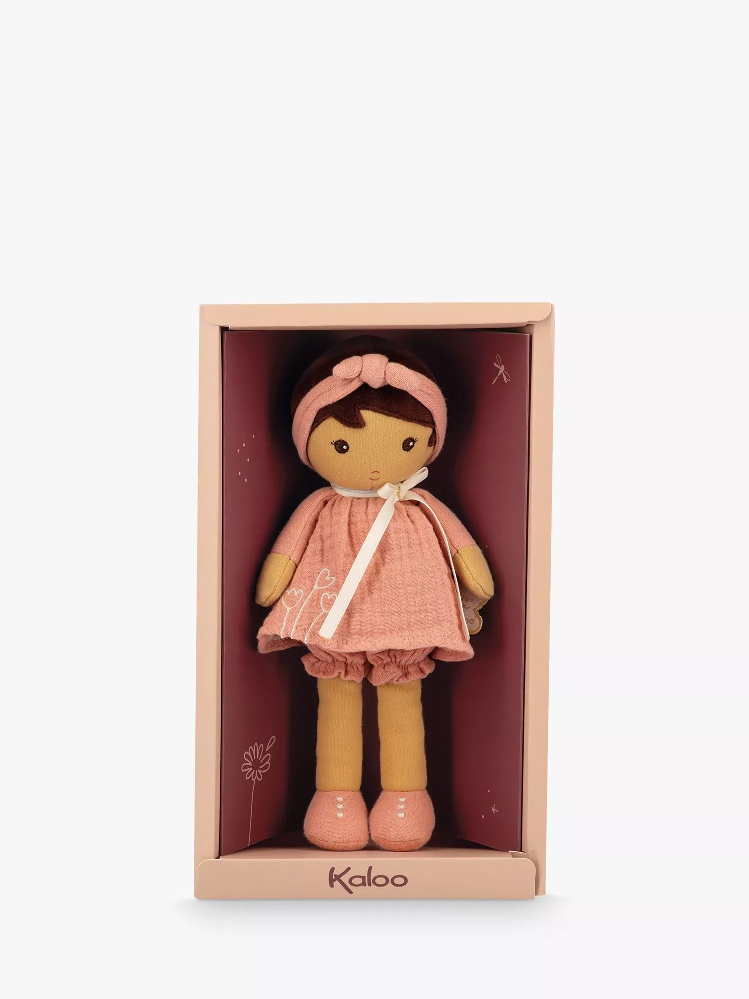 Soft Pastel Fabric Doll 25cm, Birth Gift