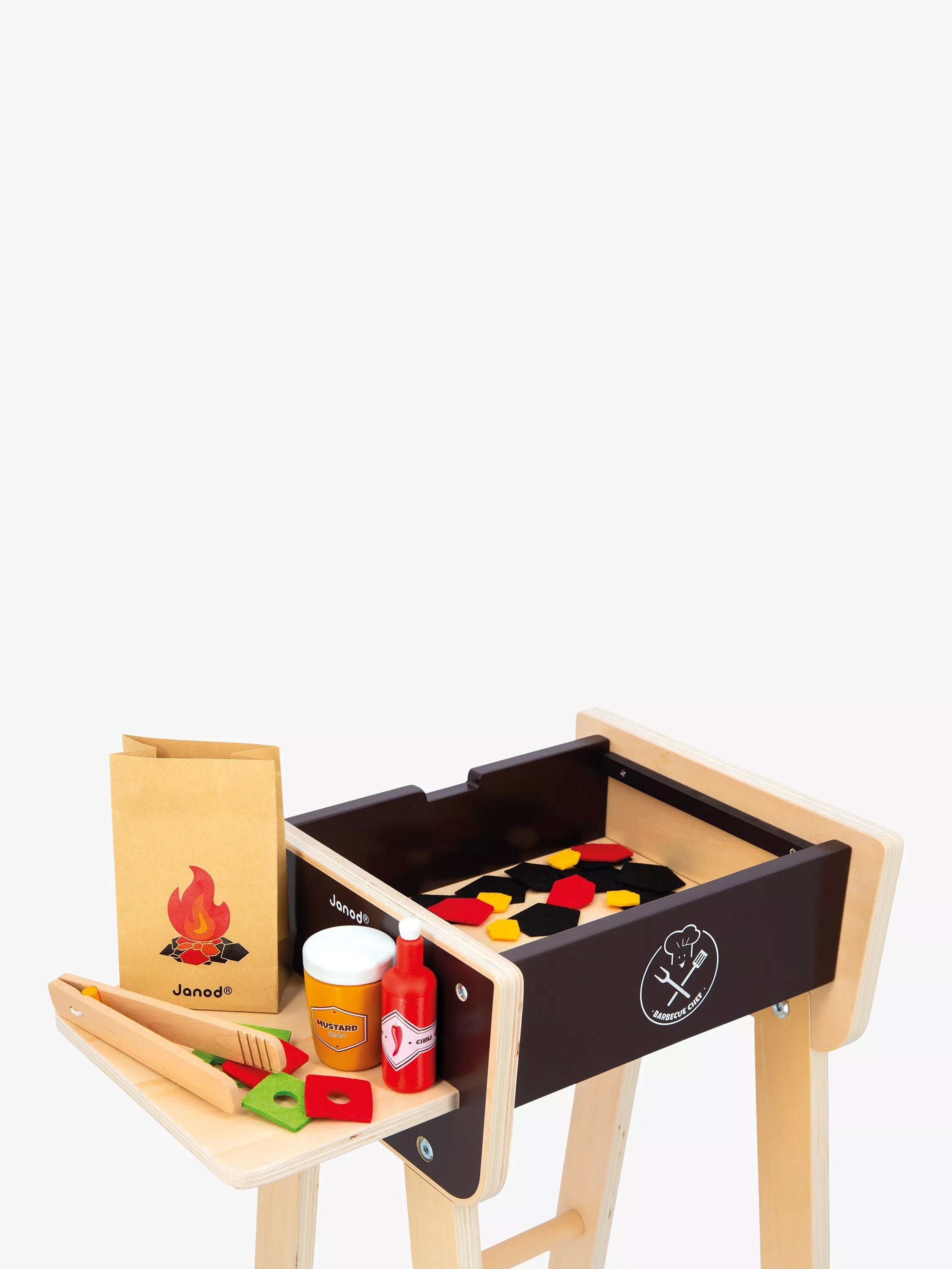 Janod Wooden Barbecue Playset, UK version