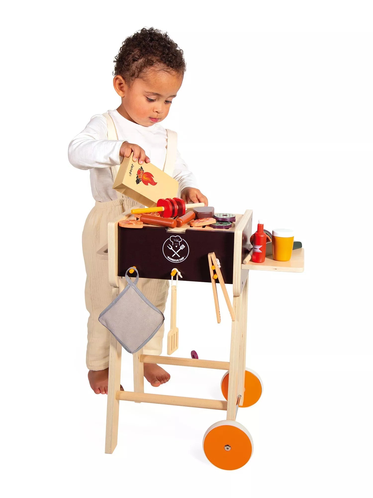 Janod Wooden Barbecue Playset, UK version