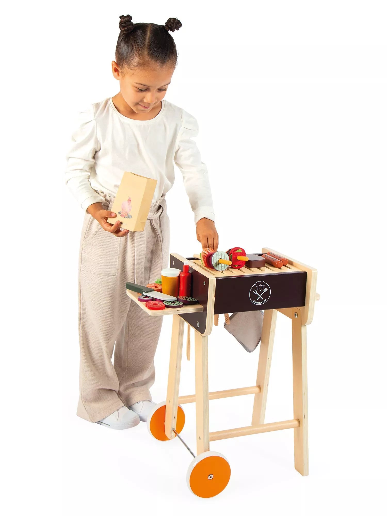 Janod Wooden Barbecue Playset, UK version