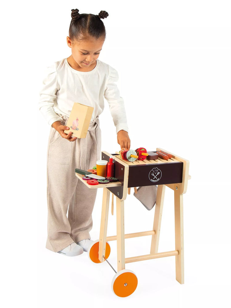 Janod Wooden Barbecue Playset, UK version