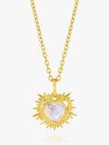 Rachel Jackson London personalised heart necklace chain 41cm - British product