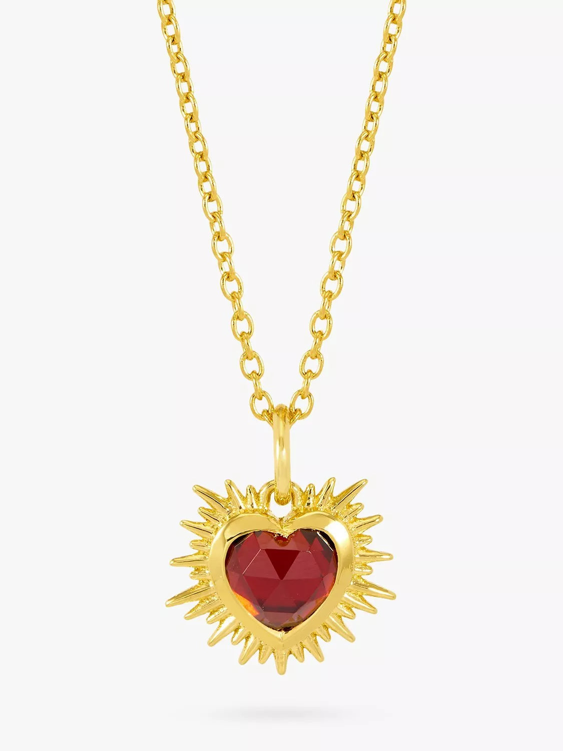 Rachel Jackson London personalised heart necklace chain 41cm - British product