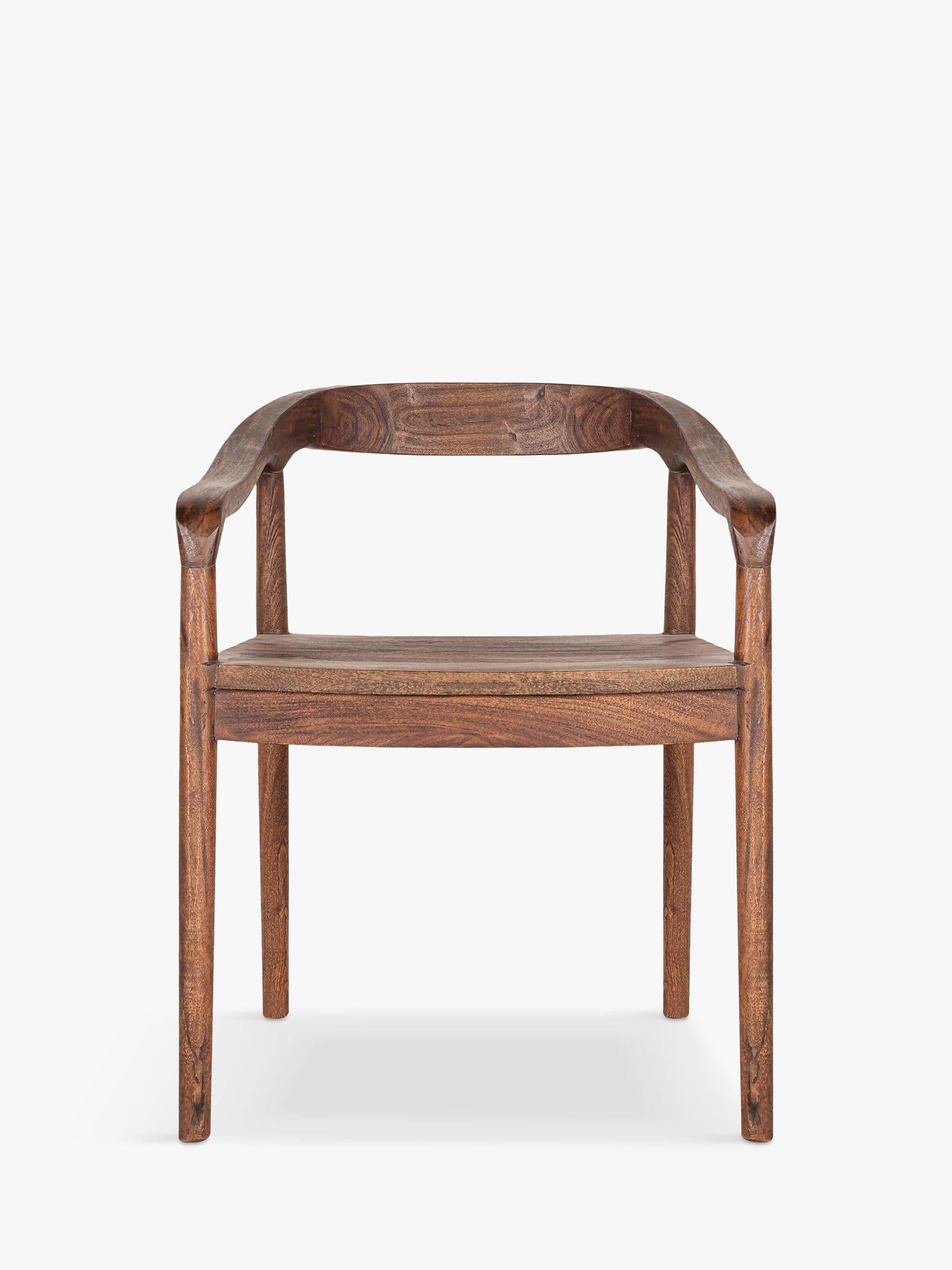 nkuku Anbu acacia dining chair, UK version