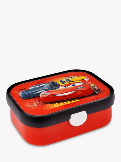 John Lewis Mepal Disney Cars Campus Lunch Box, 750ml, Red/Multi