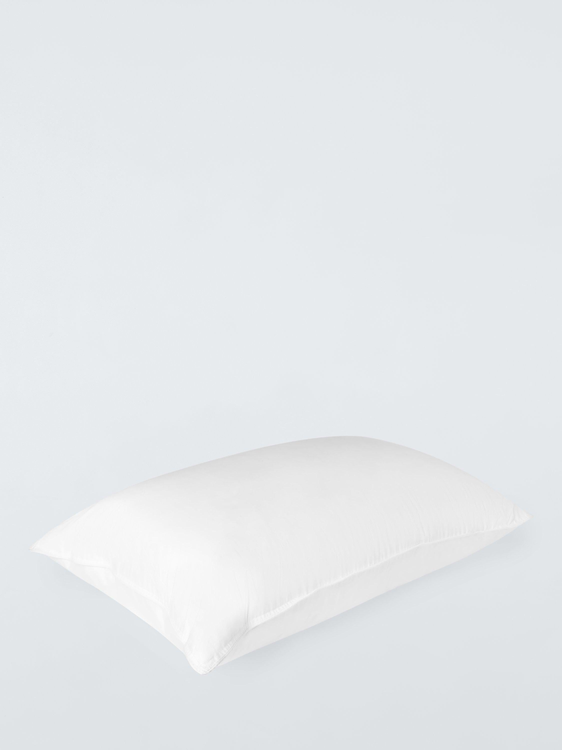 John Lewis British goose down standard pillow in soft firmness, UK version