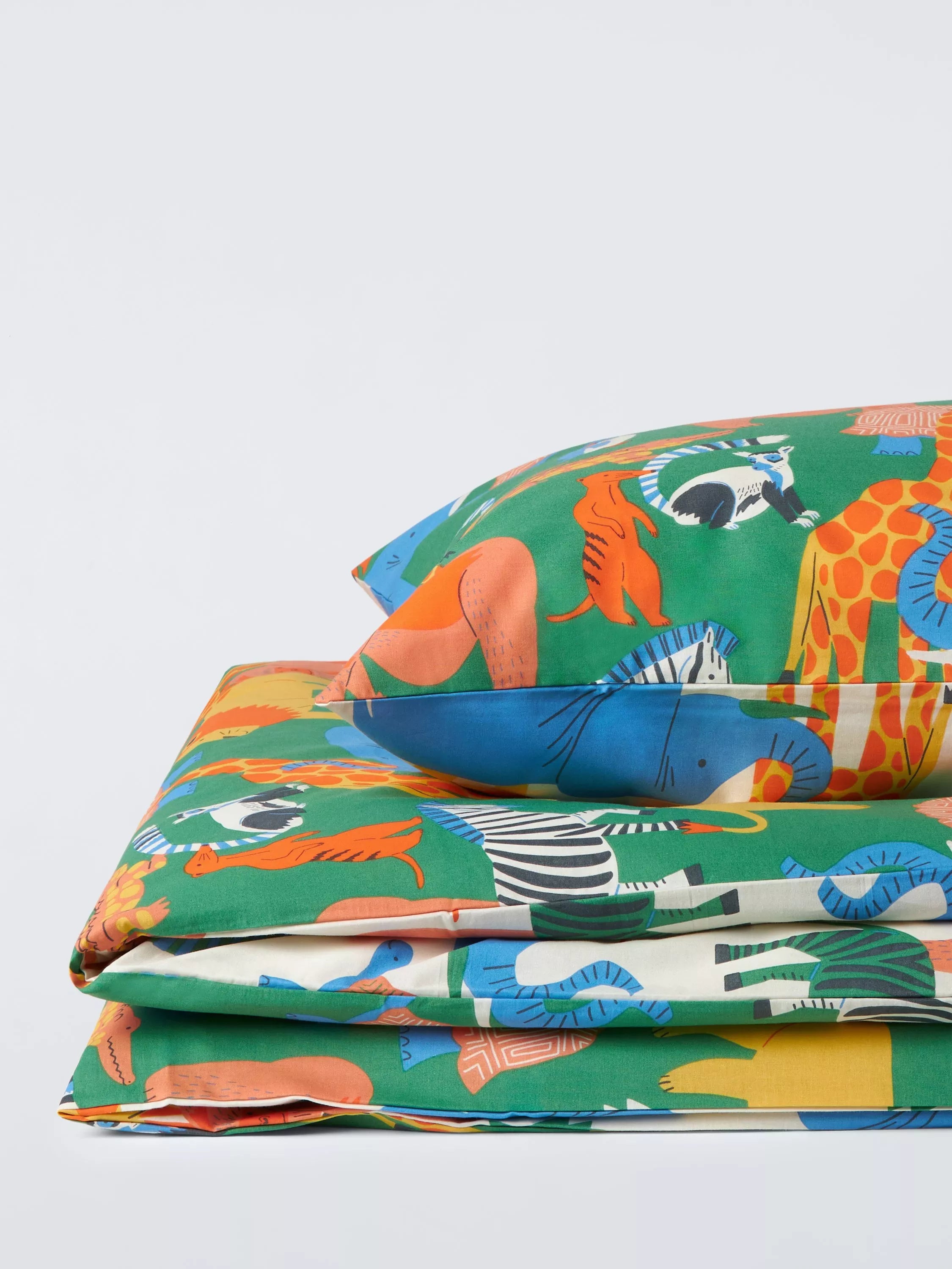 John Lewis animal park duvet cover set single - British product