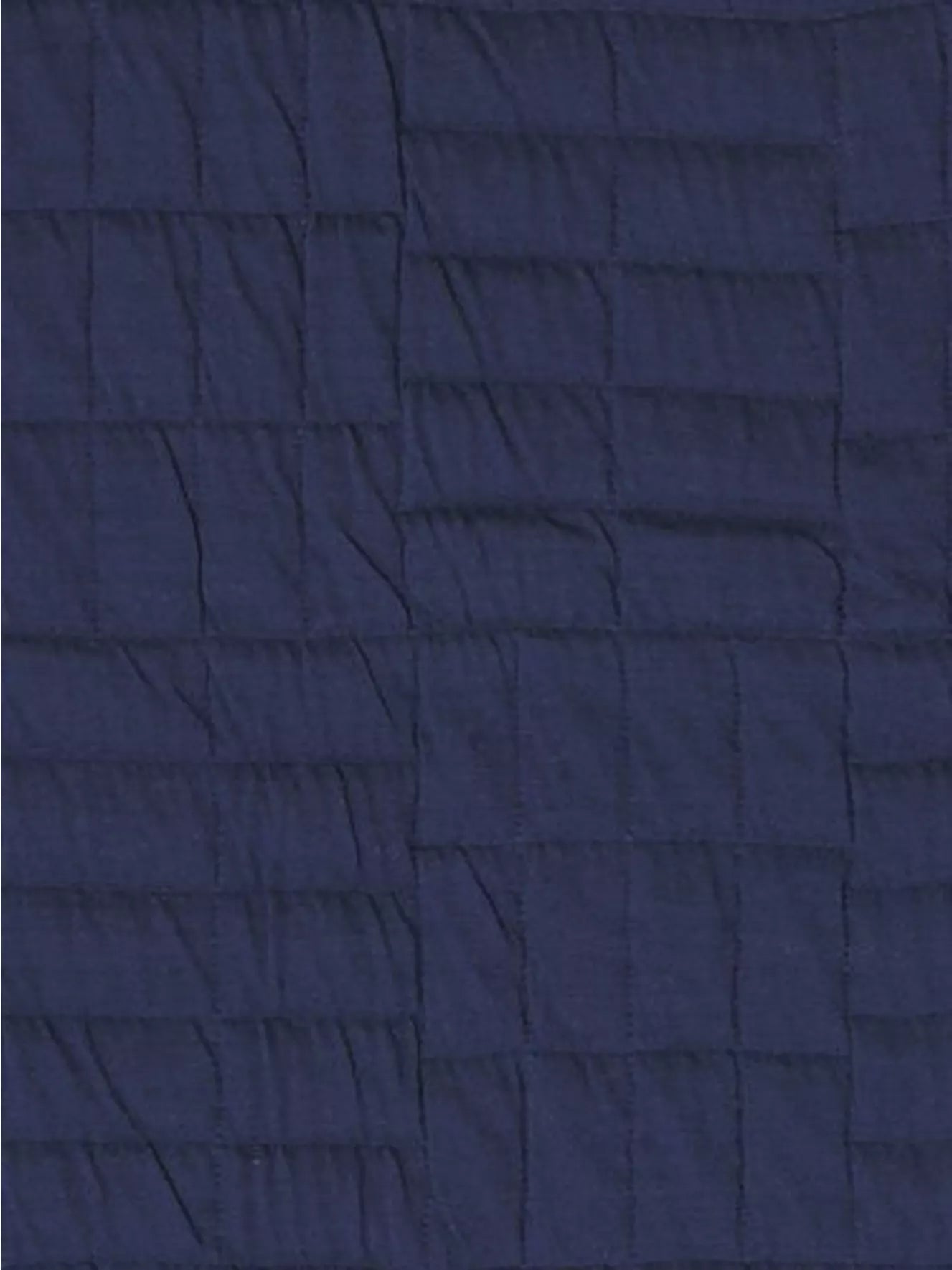 John Lewis Kids' Geo Quilted Blanket - Navy