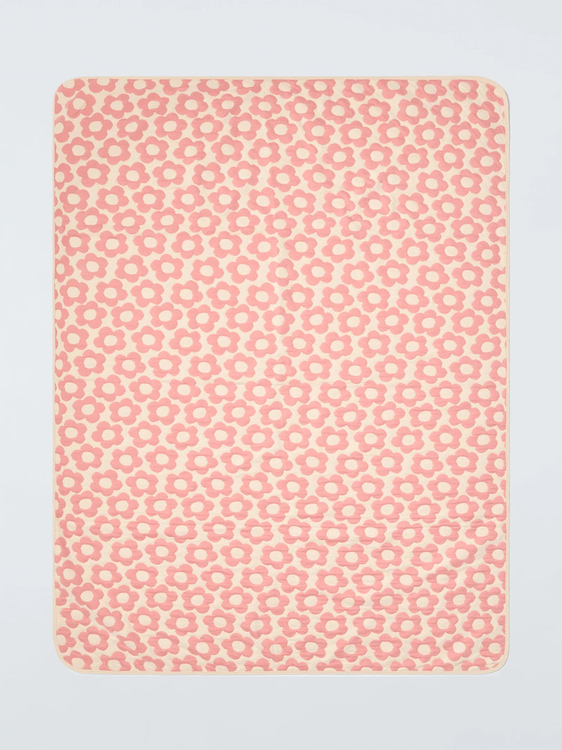 John Lewis kids floral quilted blanket small single (British brand)
