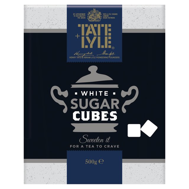 Tate & Lyle Fairtrade White Sugar Cube   500g