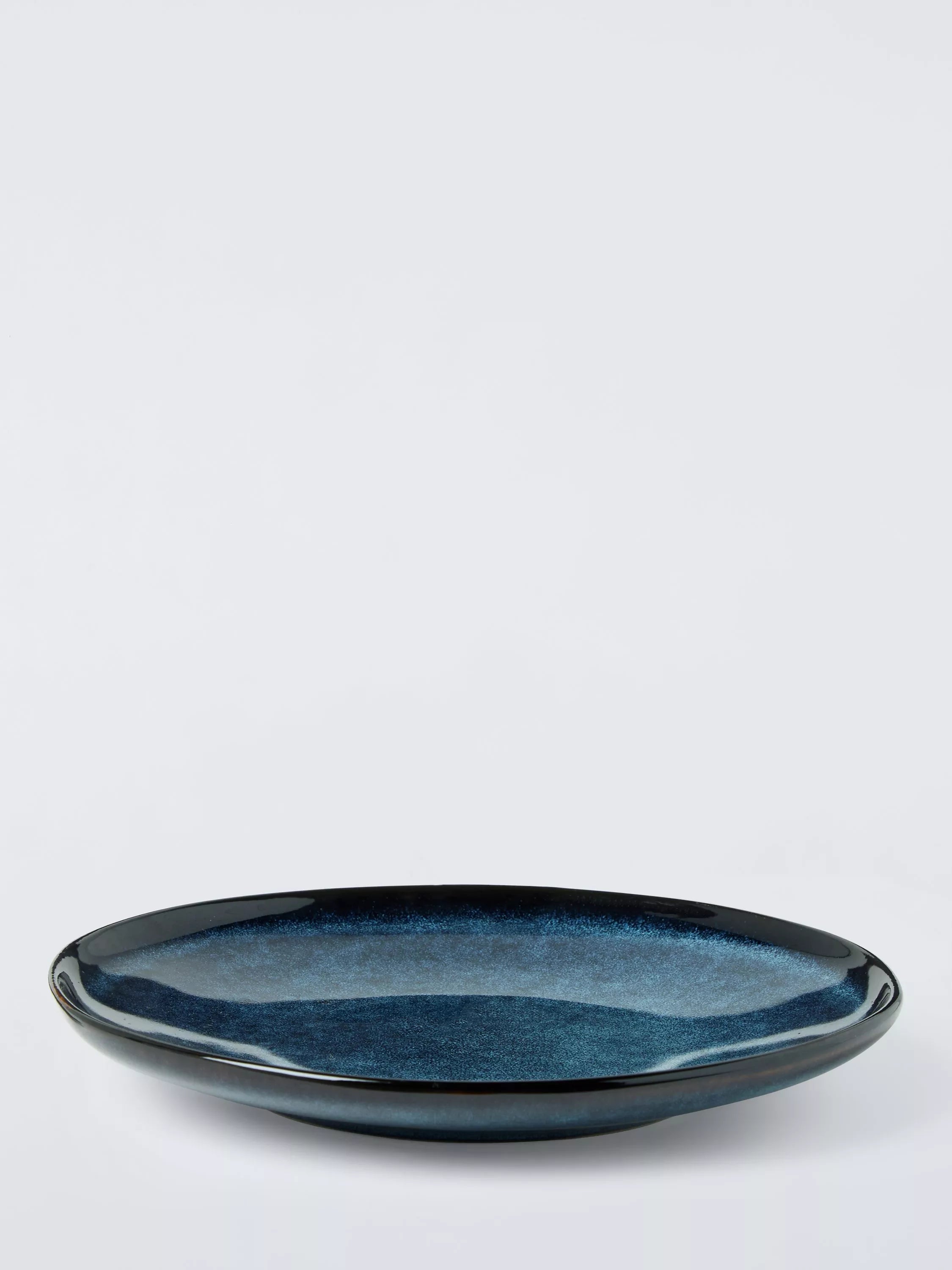 John Lewis Iver reactive glaze stoneware side plate 21cm, UK version