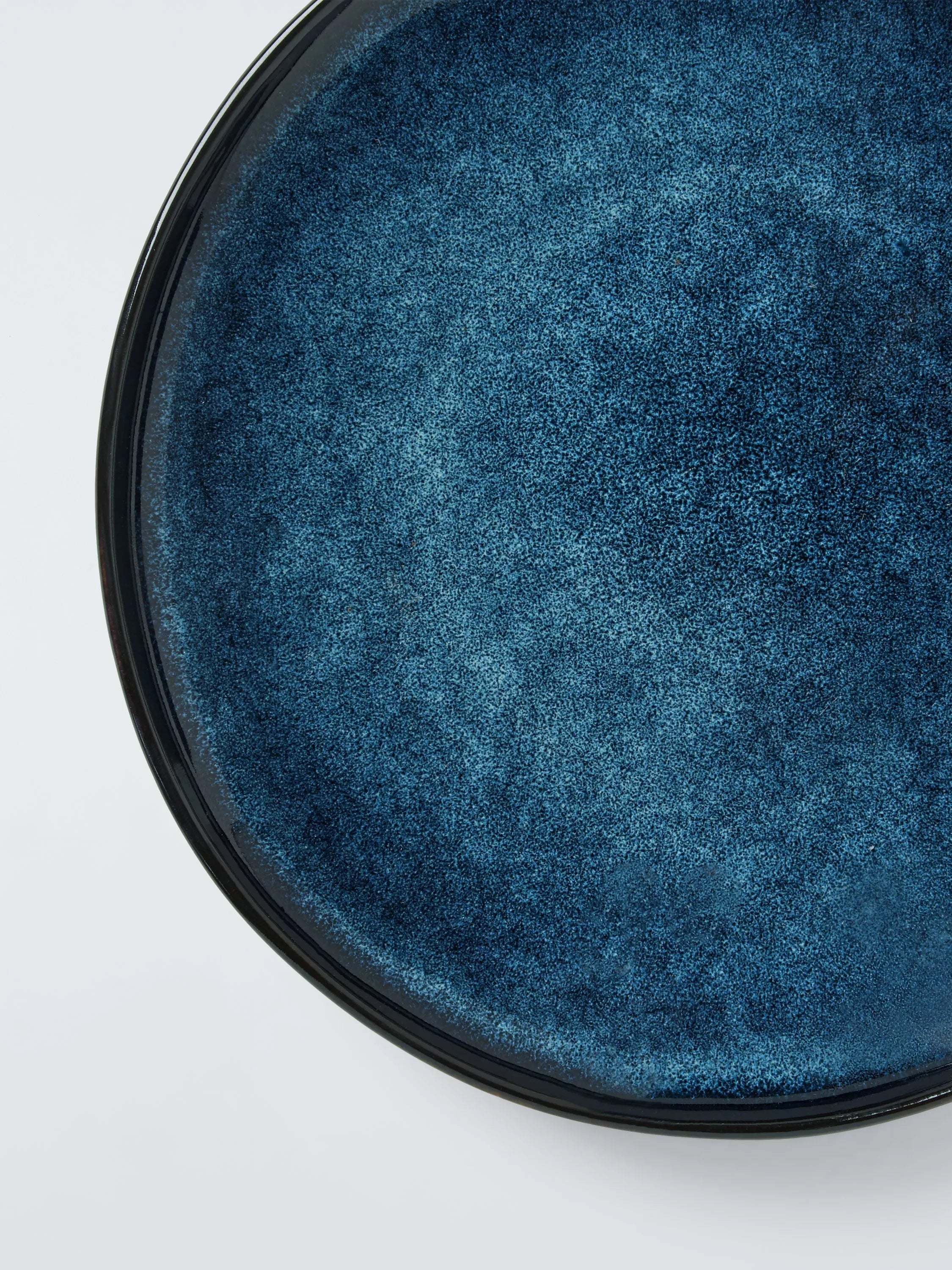 John Lewis Iver reactive glaze stoneware side plate 21cm, UK version