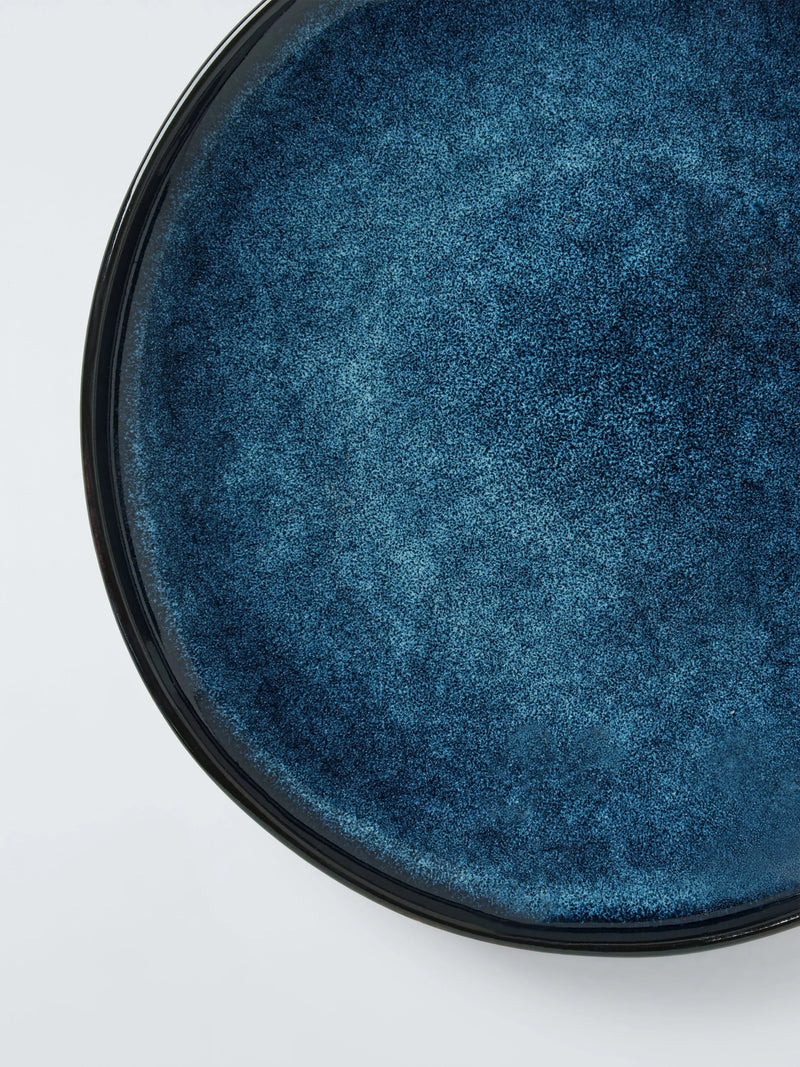 John Lewis Iver reactive glaze stoneware side plate 21cm, UK version