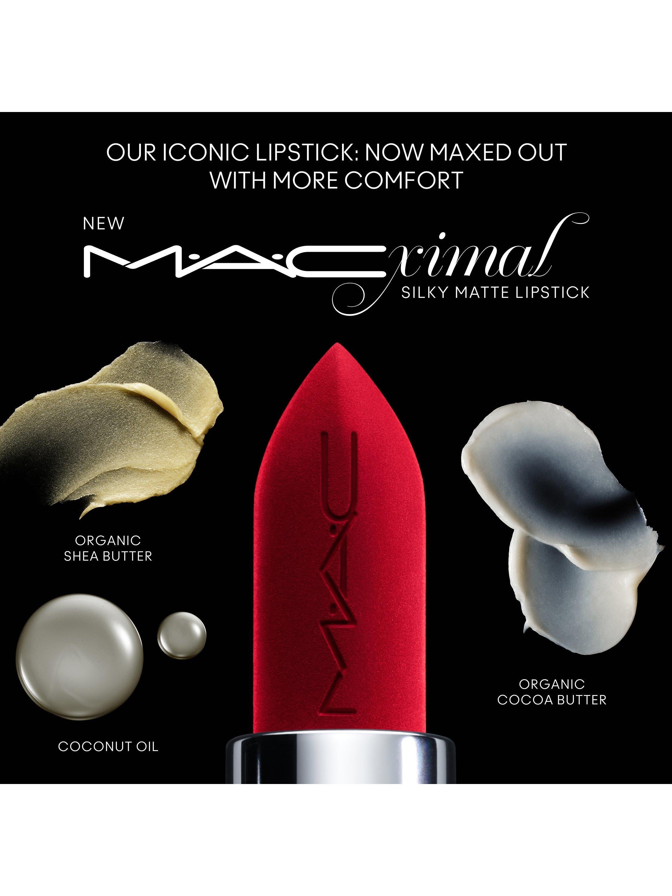 MAC MACximal Silky Matte Lipstick 3.5g (British brand)