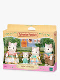Sylvanian Families Latte Cat Family doll set, UK version