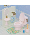 Sylvanian Families Toilet Set playset with accessories (British brand)