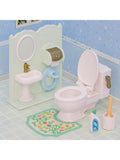 Sylvanian Families Toilet Set playset with accessories (British brand)