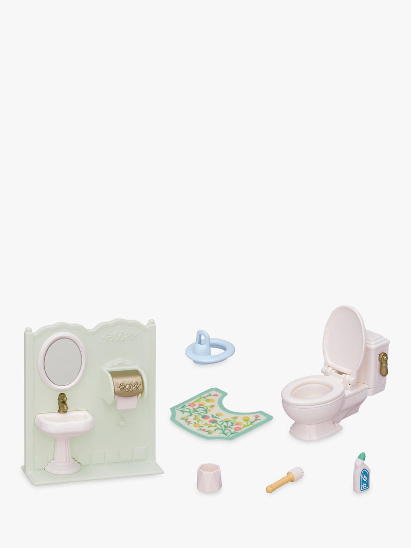 Sylvanian Families Toilet Set playset with accessories (British brand)