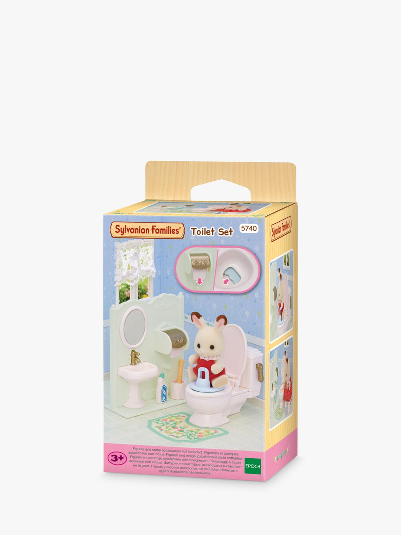 Sylvanian Families Toilet Set playset with accessories (British brand)