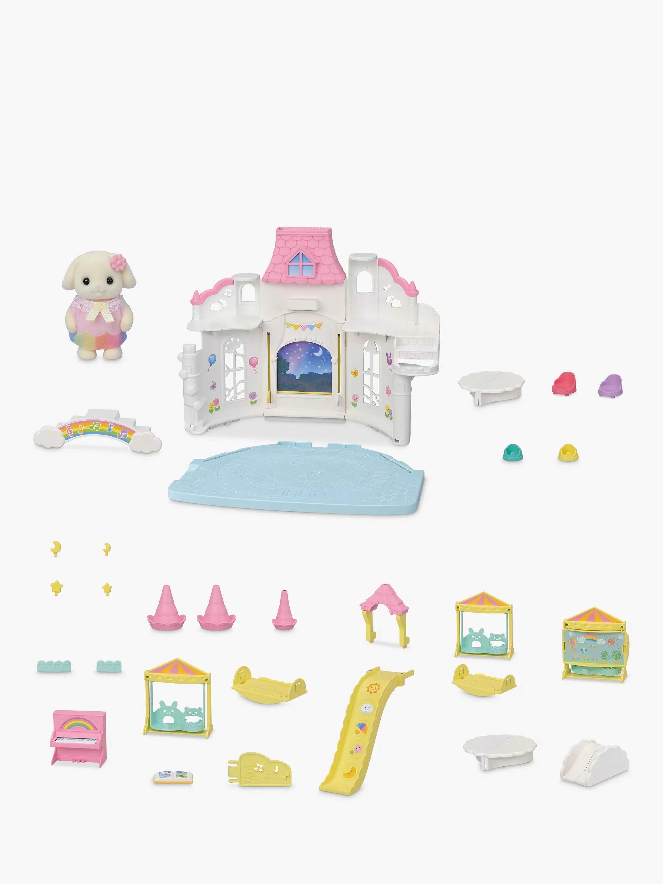 Sylvanian Families Sunny Castle Nursery playset (British brand)